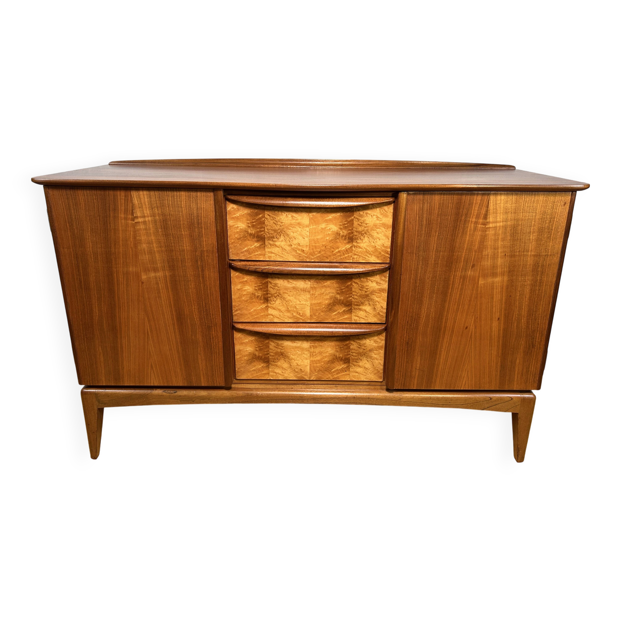 Mid century retro vintage teak burr walnut classic design McIntosh Sideboar