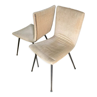 Duo de chaises années 50