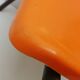 Chaise enfant vintage orange HB