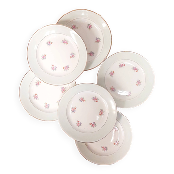Dessert plates l’Amandinoise - Set of 6