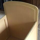 Lit enfant en bois jaune