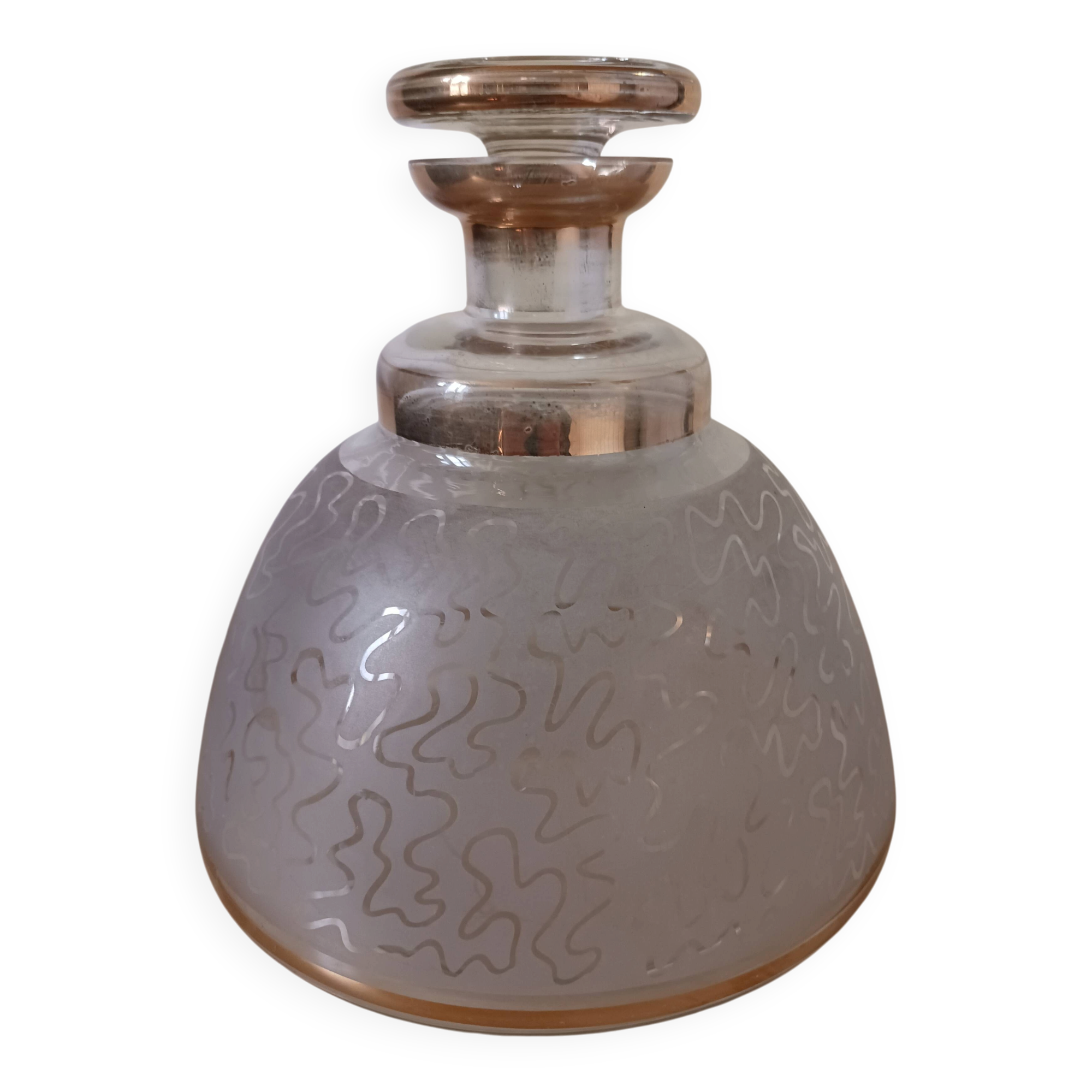 Antique carafe, made of glass.
