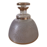 Antique carafe, made of glass.