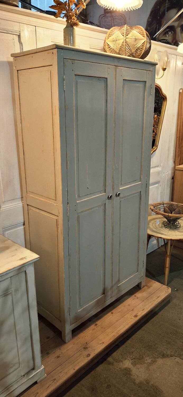 Antique pine wardrobe