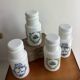 Opal glass jars - vintage