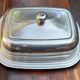 Christofle butter dish model Albi