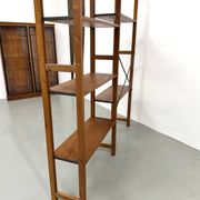 Bibliothèque Moderniste XXL en Pin Massif – Design Années 50 – L164 cm