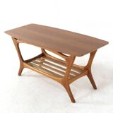 Coffee table 'Huizen' - dutch mid centiry modern design - organic shapes