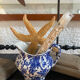 English cream jug stamped Burleigh