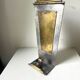 Art Deco metal & Brass Wall Candle Sconce