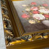 Oil on canvas, framed still life