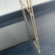 Etagère vintage 1960 String murale noir doré - 60 x 48 cm
