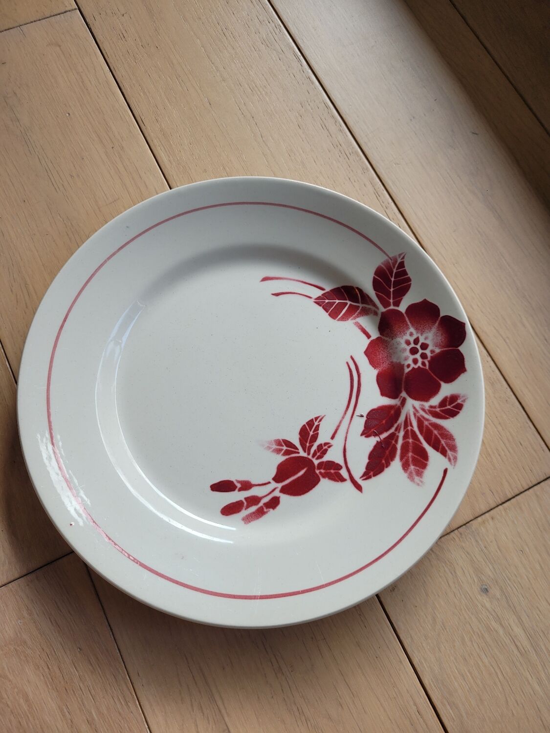 Terre de fer Saint Amand flat plate