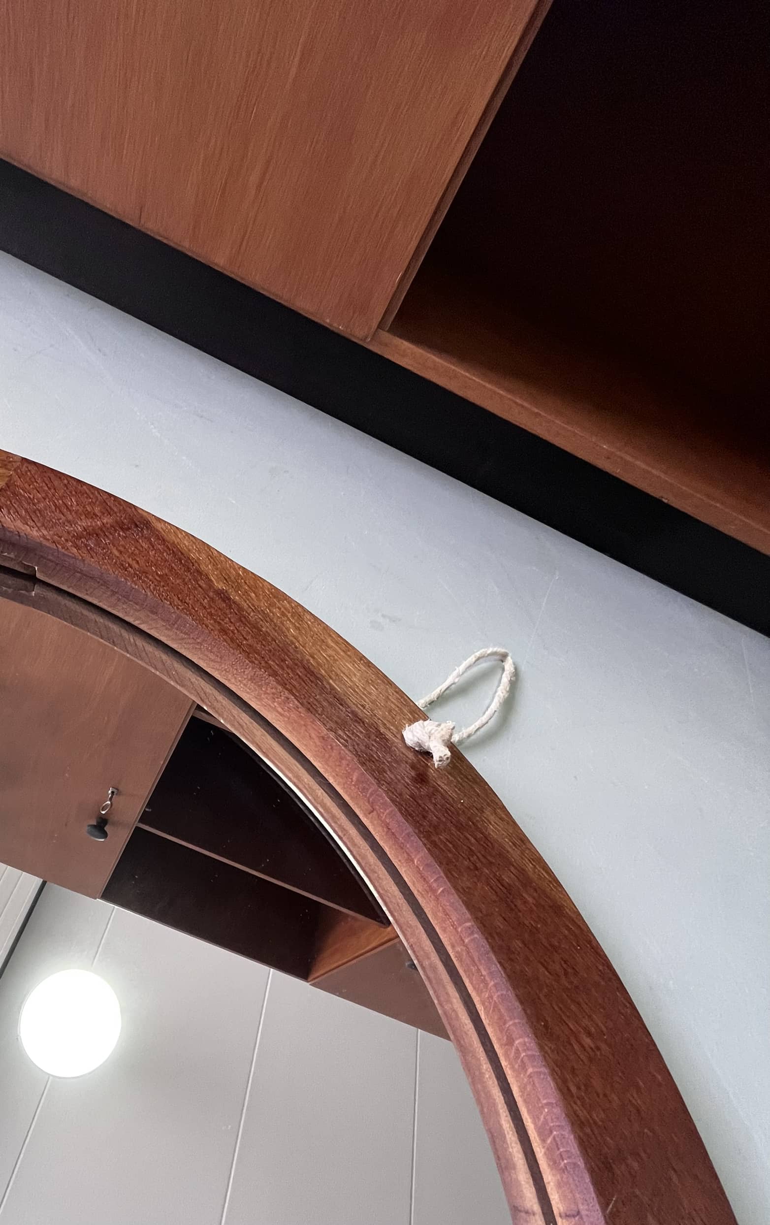 Vintage mirror round