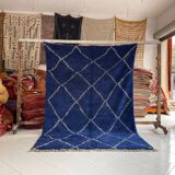 Berber rug in natural wool 2.5x1.5 m