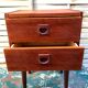 Bedside in 60s Danish teak