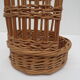 Old baguette basket, wicker bakery
