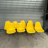 Fiberglass chairs from Ray&Charles Eames for Herman Miller