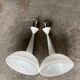 pair of pendants by Mathieu Matégot for Holophane