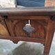 Oak garden bench