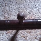 Vintage wooden wall coat rack