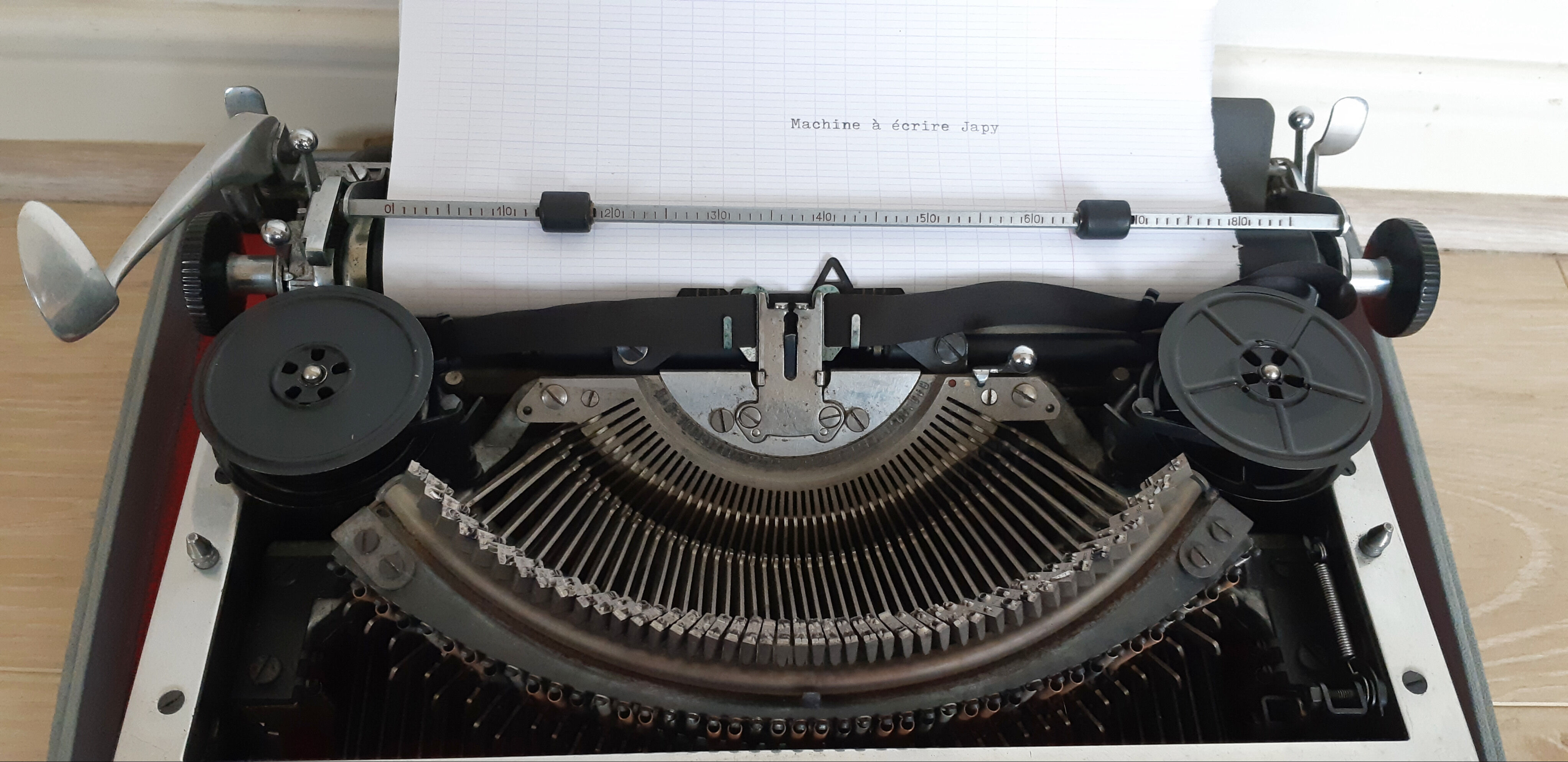 Japy typewriter; Functional
