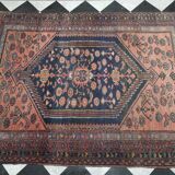 Tapis d'orient persan fait main hamadan 192 x 140