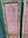 Pair of patinated wooden shutters