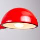 Lampe murale extensible post-moderne en métal rouge