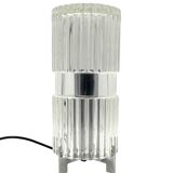 Glass table lamp, Fidenza Vetraria Italy 1970s
