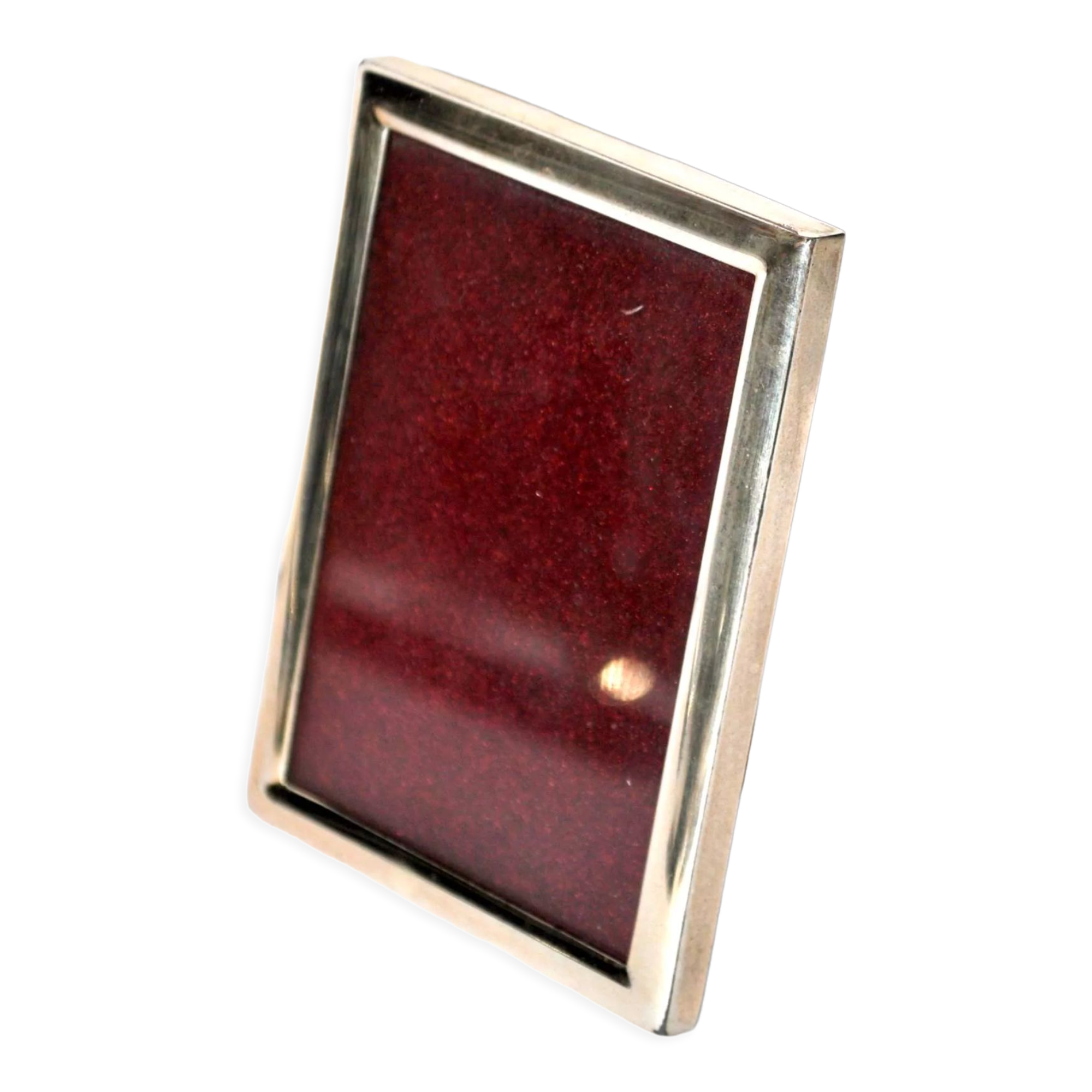 Design photo frame in sterling silver - silver frame 925 sterling hb 7.5x5.5