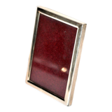 Design photo frame in sterling silver - silver frame 925 sterling hb 7.5x5.5
