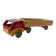 Camoin semi-remorque en bois, jouet ancien