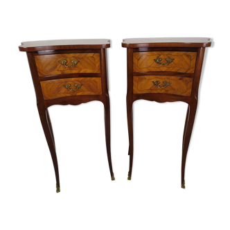 Pair of Louis XV bedside tables