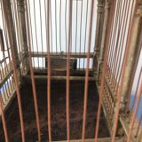 Old wooden cage