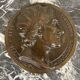 Pair of bronze medallions, Rouget de Lille and J.J. Rousseau
