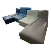 Canapé en cuir Confluence Ligne Roset