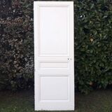 Communication door H218.5xL80cm, old panelled and moulded.