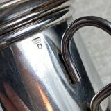 Tea pot, in silver metal