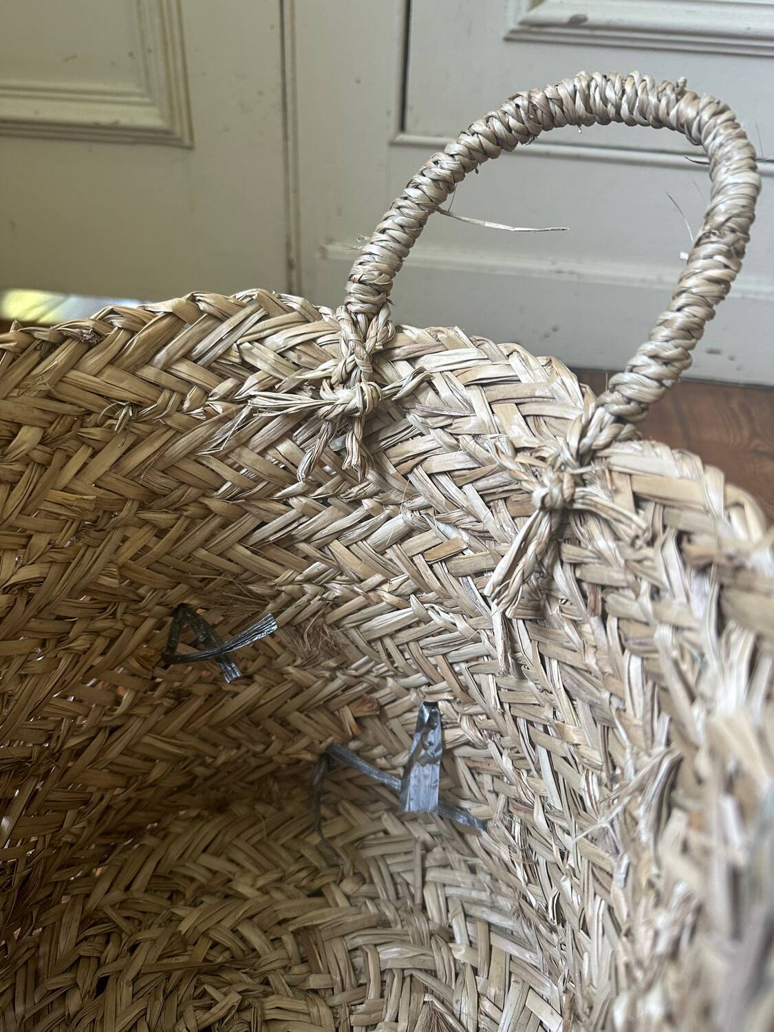 Lot of 3 old baskets