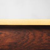 Swedish Rosewood and Burl Birch Low Sideboard, 1960s