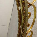 Mirror to hang, from the 60s, in painted iron 50x70cm