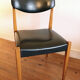 Set of 4 vintage Scandinavian "self" chairs