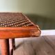 Ensemble canapé table rotin vintage 70 Riviera bohème