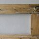 Shelf, kitchen utensils, patinated wood
