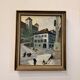 Oil on canvas Étienne Bouvier-Lapierre (1908-1987) – Château d'Annecy