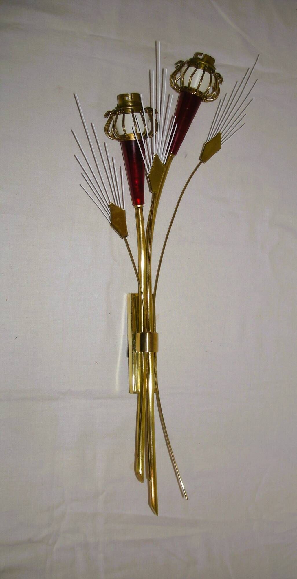 Double wheat ear applique from Lunel from the 1950s.
