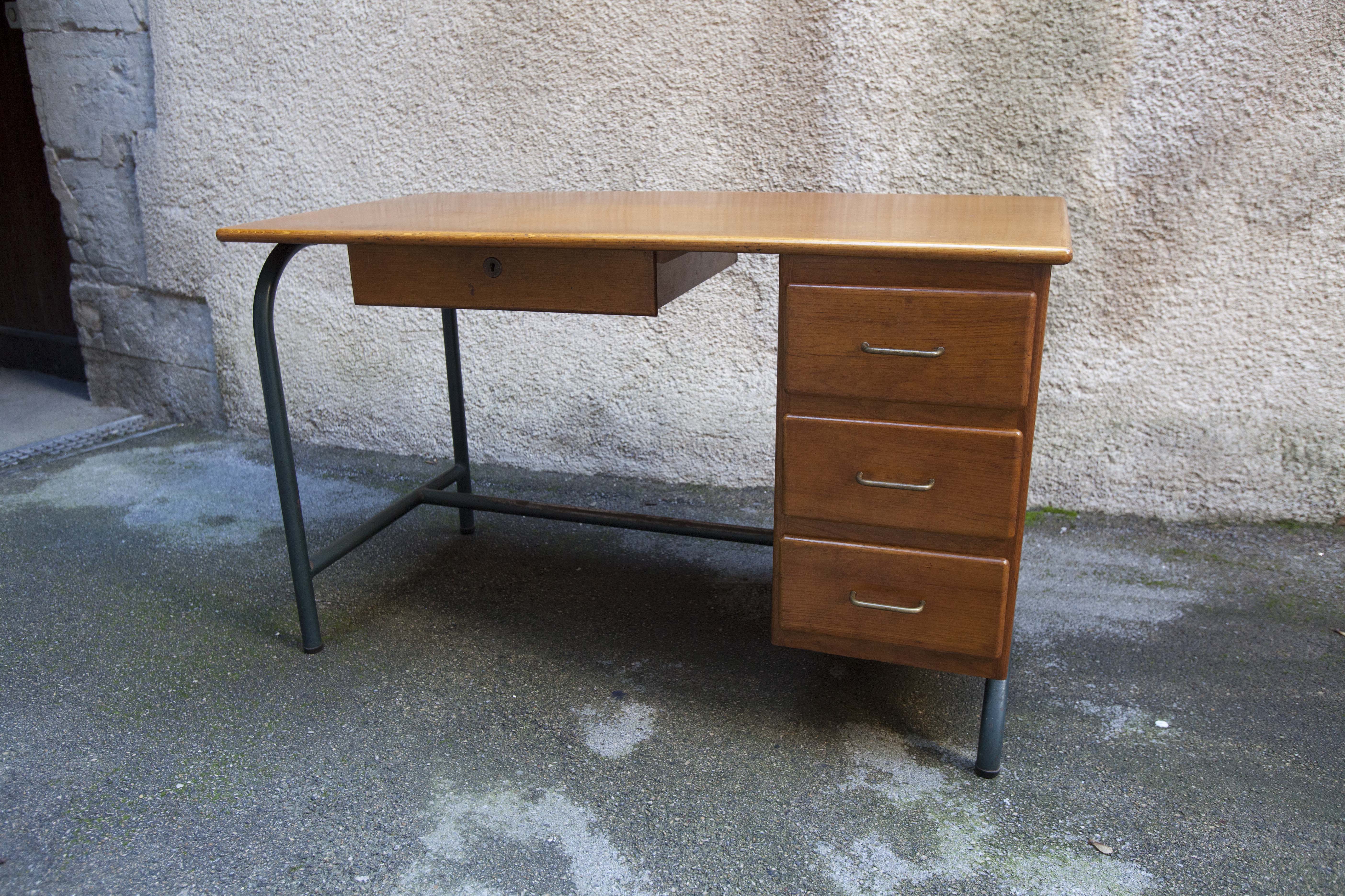 Industrial office schoolmaster 4 drawers