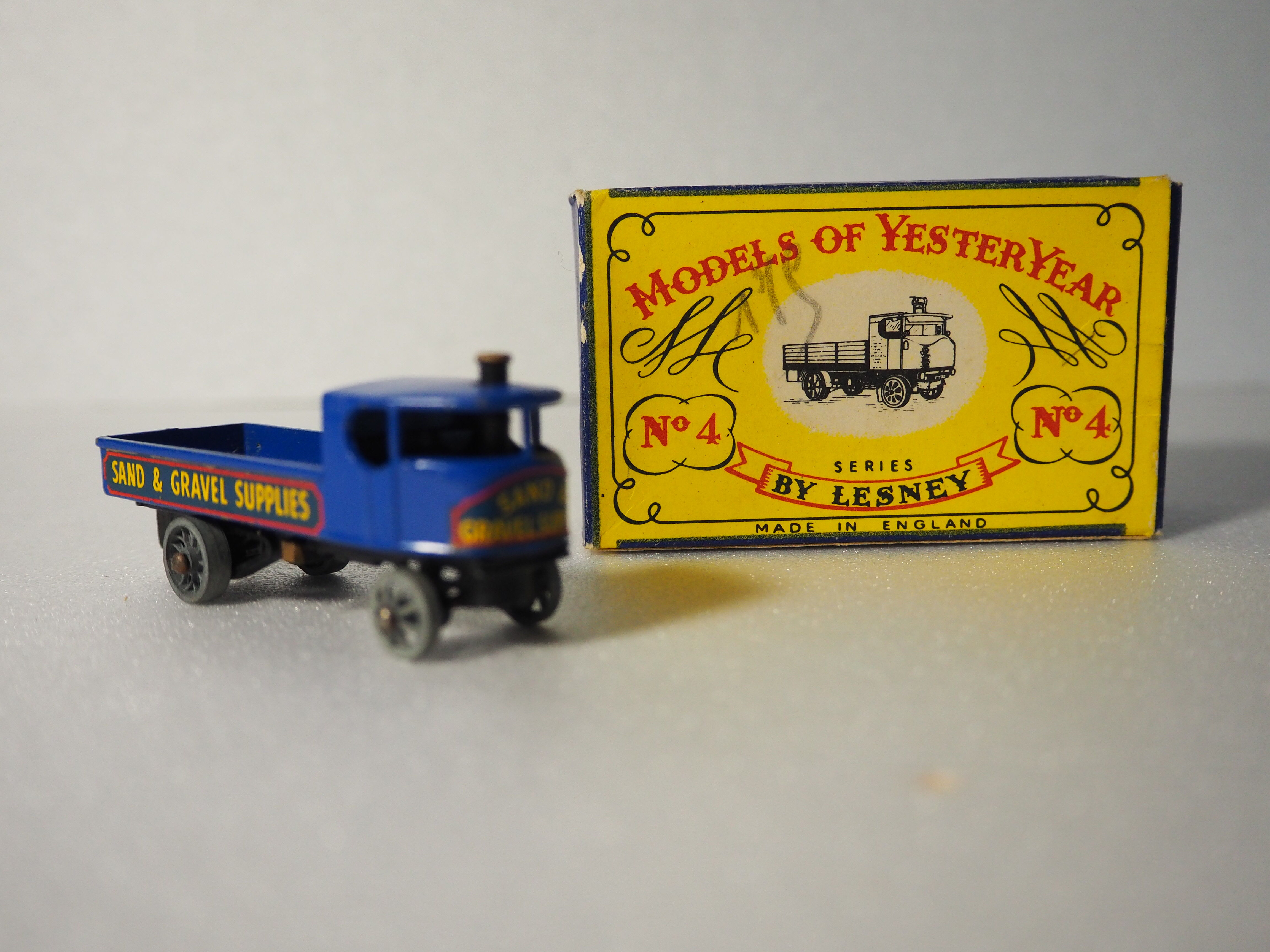 マッチボックス　No4 センチネルスチームワゴン Sentinel steam wagon model - series by lesney - Matchbox