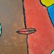 Abstract face painting